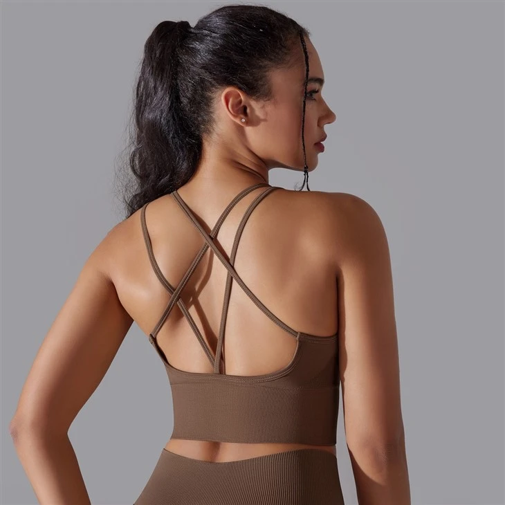 Women's Cross Back Sports Yoga Bra